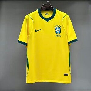 Men Women Kids Brazil Yellow Jersey 2026